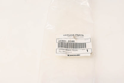 New OEM Kawasaki 43001-0036 Brake Pedal Lever NOS