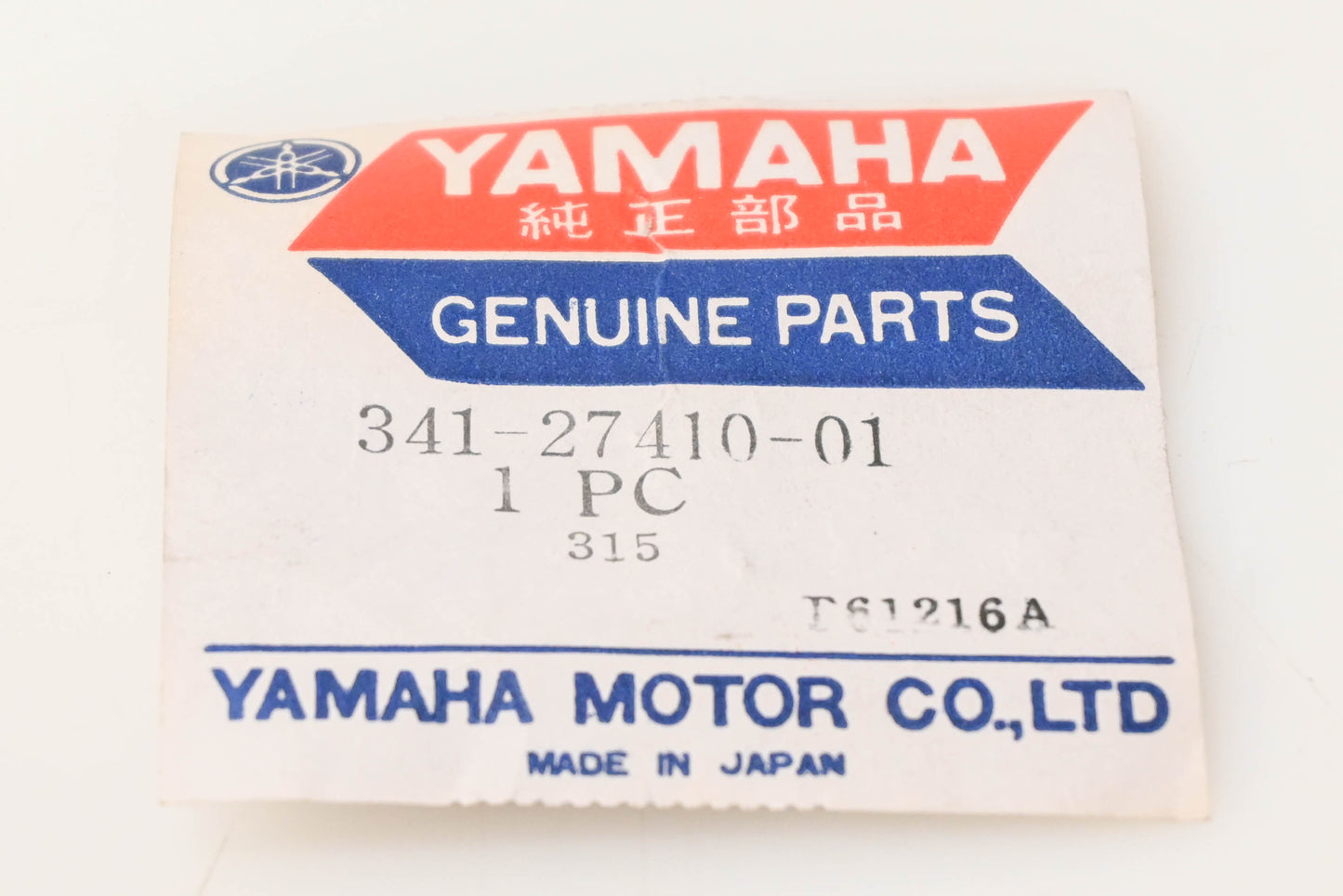 New OEM Yamaha 341-27410-01-00 Front Foot Rest Assembly NOS