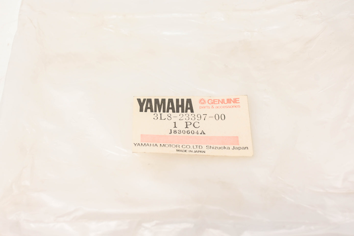 New OEM Yamaha 3L8-23397-00-00 Front Panel NOS