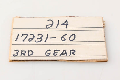 New OEM Yamaha 214-17231-60-00 3rd Wheel Gear NOS