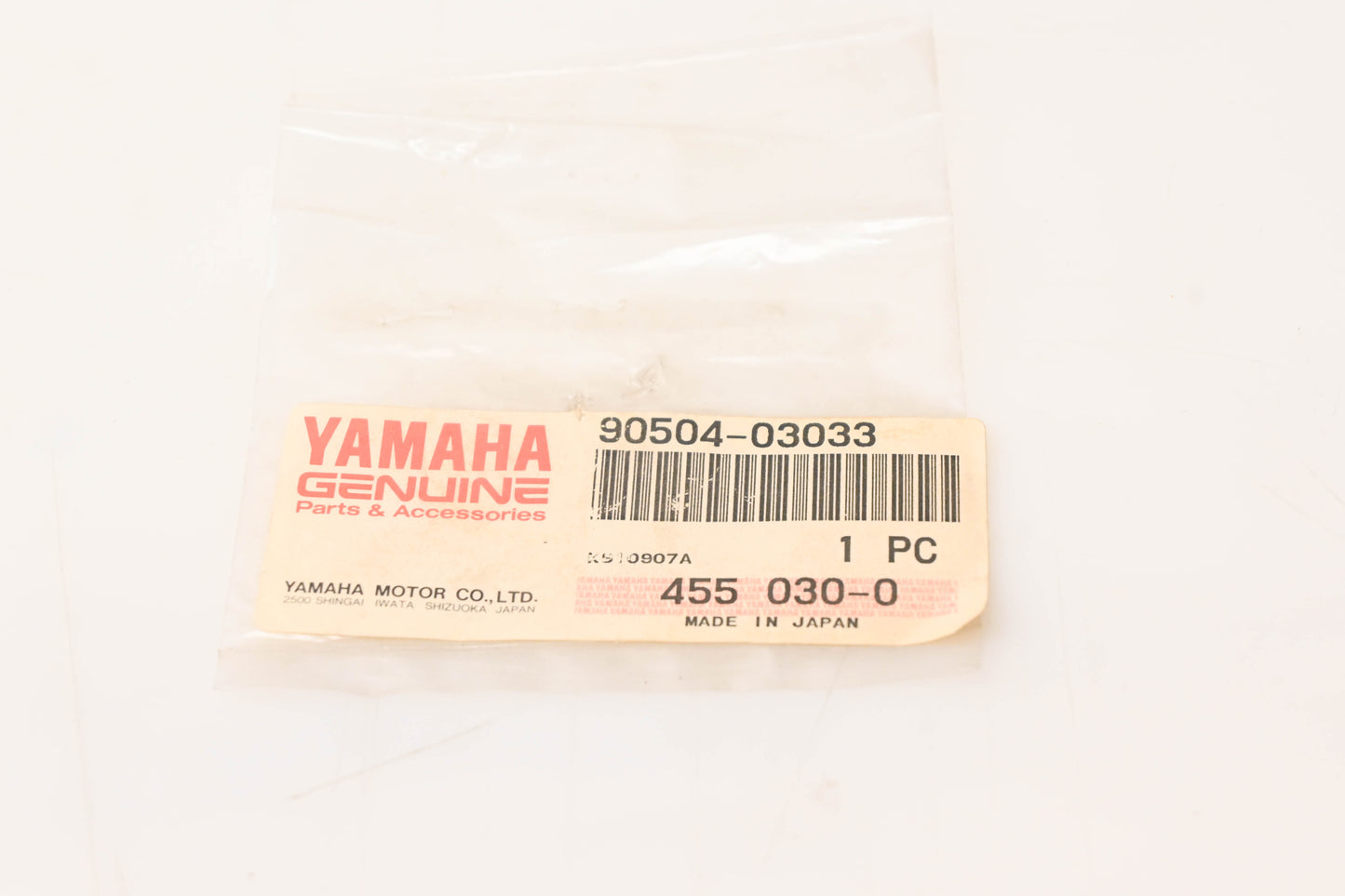 New OEM Yamaha 90504-03033-00 Compression Spring NOS
