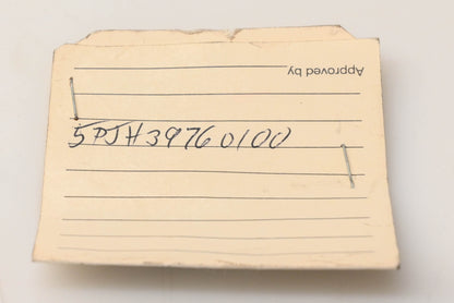 New OEM Yamaha 5PJ-H3976-01-00 Switch Handle NOS