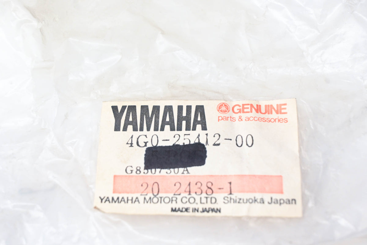 New OEM Yamaha 4G0-25412-00-00 Rear Wheel Washers Qty 2 NOS