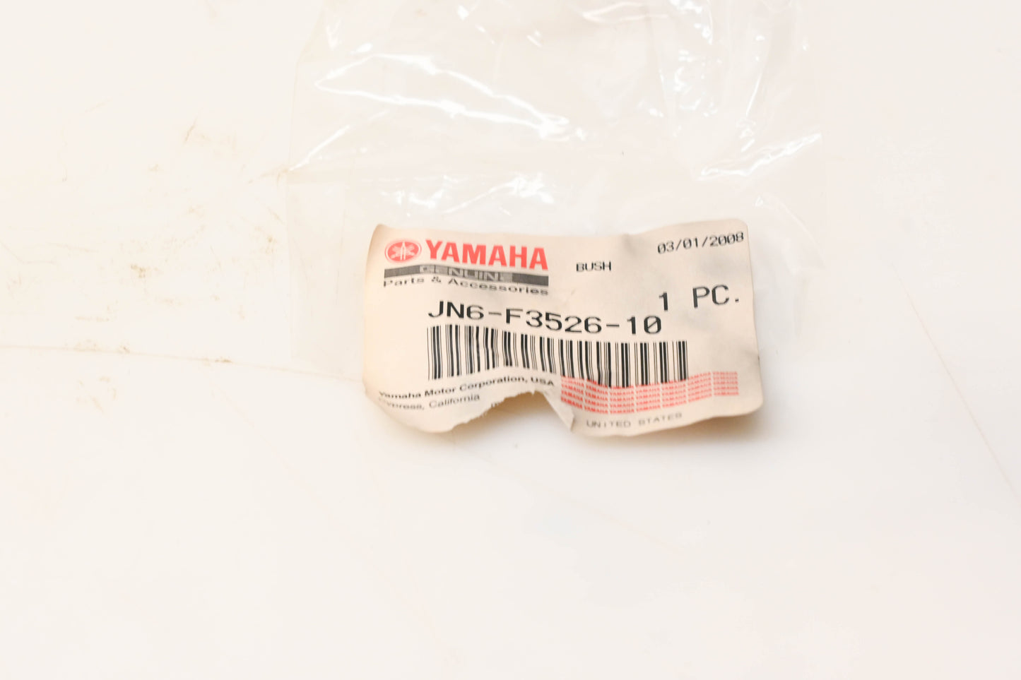 New OEM Yamaha JN6-F3526-10-00 Control Arm Bushing NOS