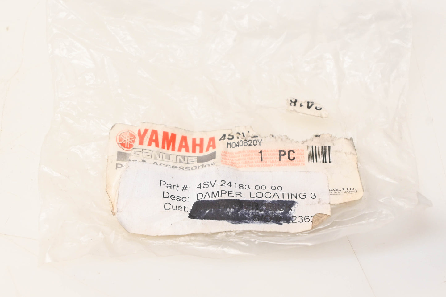 New OEM Yamaha 4SV-24183-00-00 Damper NOS