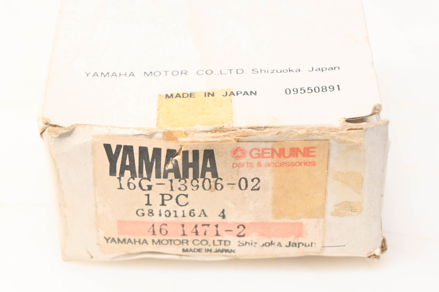 New OEM Yamaha 16G-13906-02-00 Fuel Pressure Regulator Kit NOS
