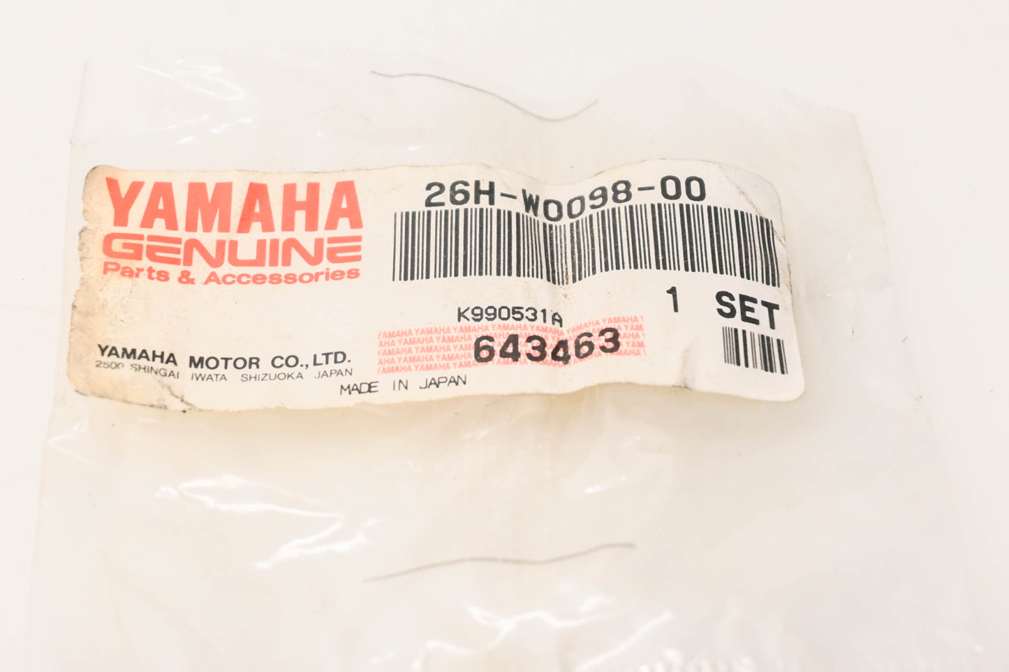 New OEM Yamaha 26H-W0098-00-00 Clutch Slave Repair Kit NOS