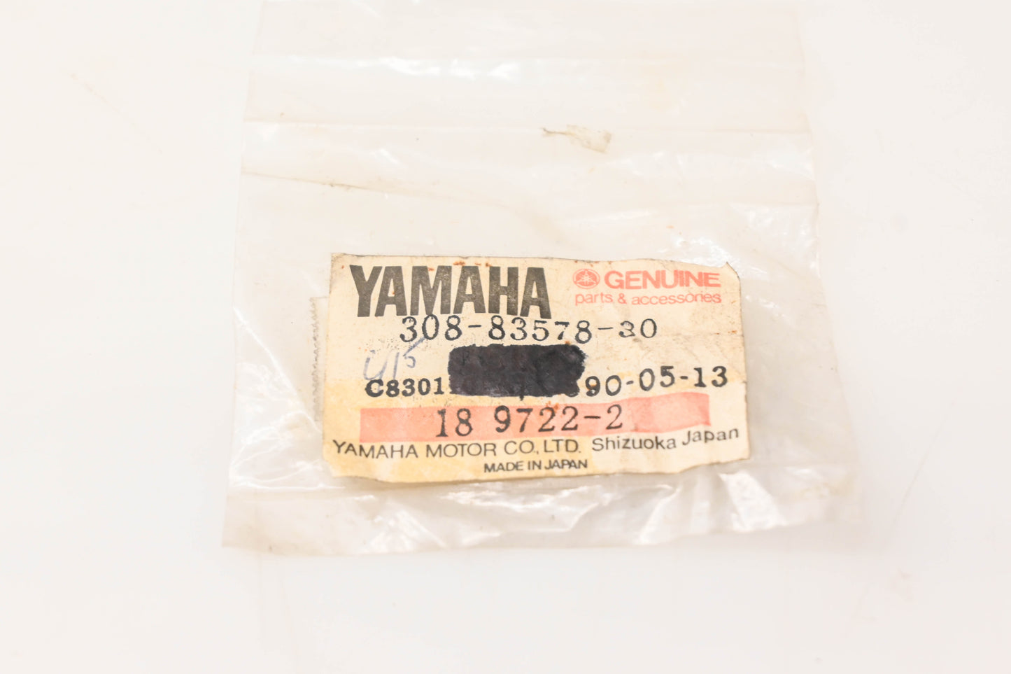 New OEM Yamaha 308-83578-30-00 Trip Meter Knob NOS