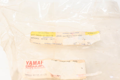 New OEM Yamaha 2HR-W2535-00-00 Brake Shoe Kit NOS