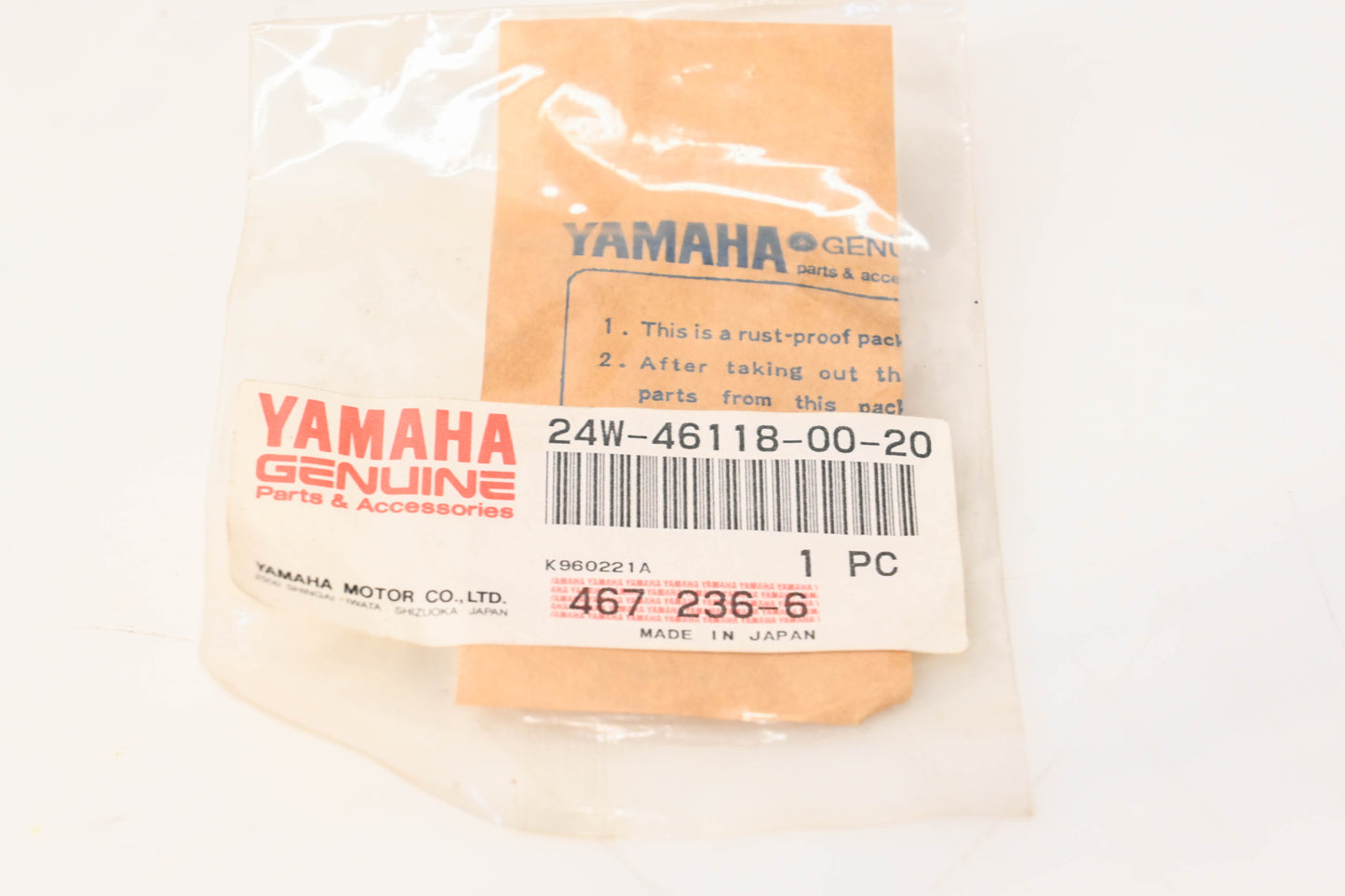 New OEM Yamaha 24W-46118-00-20 Thrust Washer NOS