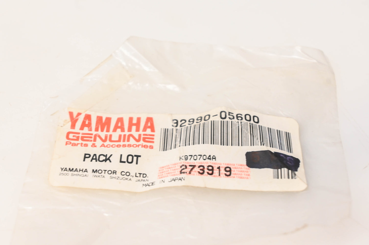 New OEM Yamaha 92990-05600-00 Washers Qty 4 NOS
