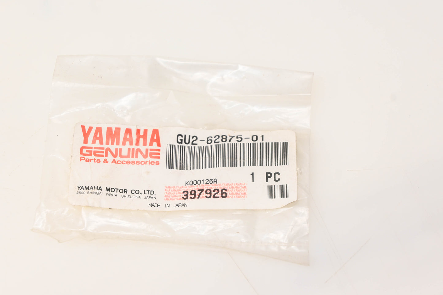 New OEM Yamaha GU2-62875-01-00 Lock NOS