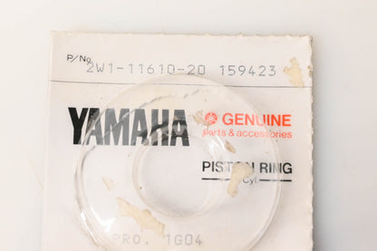 New OEM Yamaha 2W1-11610-20-00 Piston Ring Set NOS
