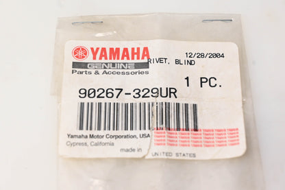 New OEM Yamaha 90267-329UR-00 Blind Rivet NOS