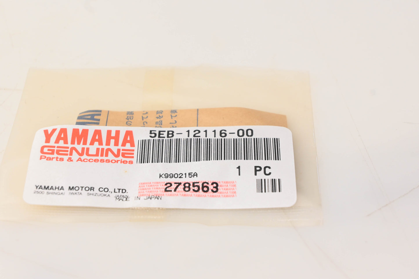 New OEM Yamaha 5EB-12116-00-00 Valve Spring Seat NOS