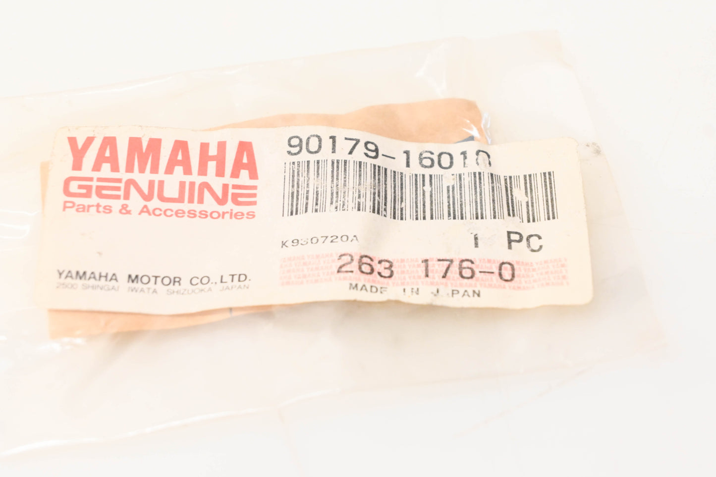 New OEM Yamaha 90179-16010-00 Nut NOS