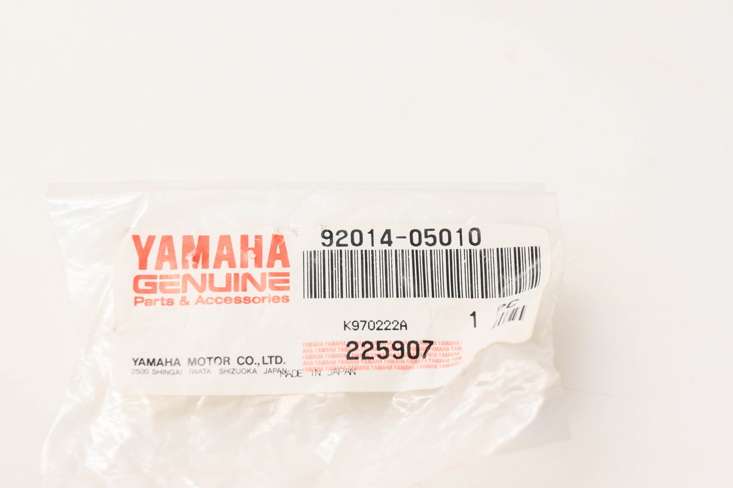 New OEM Yamaha 92014-05010-00 Button Head Bolt NOS