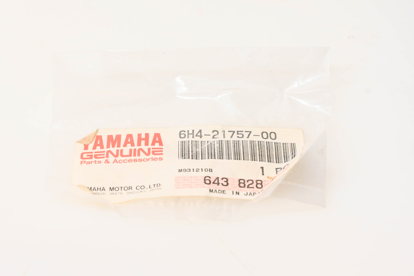 New OEM Yamaha 6H4-21757-00-00 Special Washer NOS