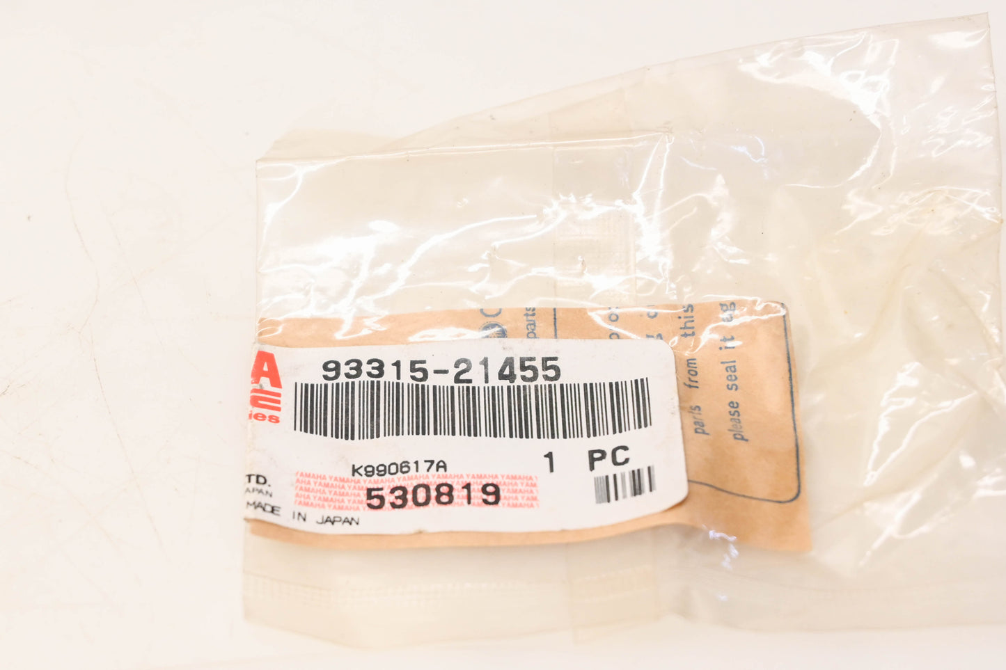 New OEM Yamaha 93315-21455-00 Bearing NOS