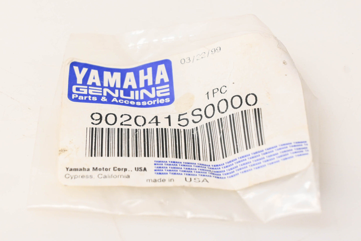 New OEM Yamaha 90204-15S00-00 Washer NOS
