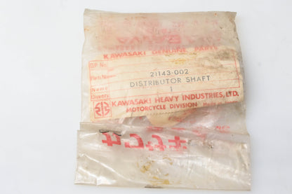 New OEM Kawasaki 21143-002 Distributor Shaft NOS