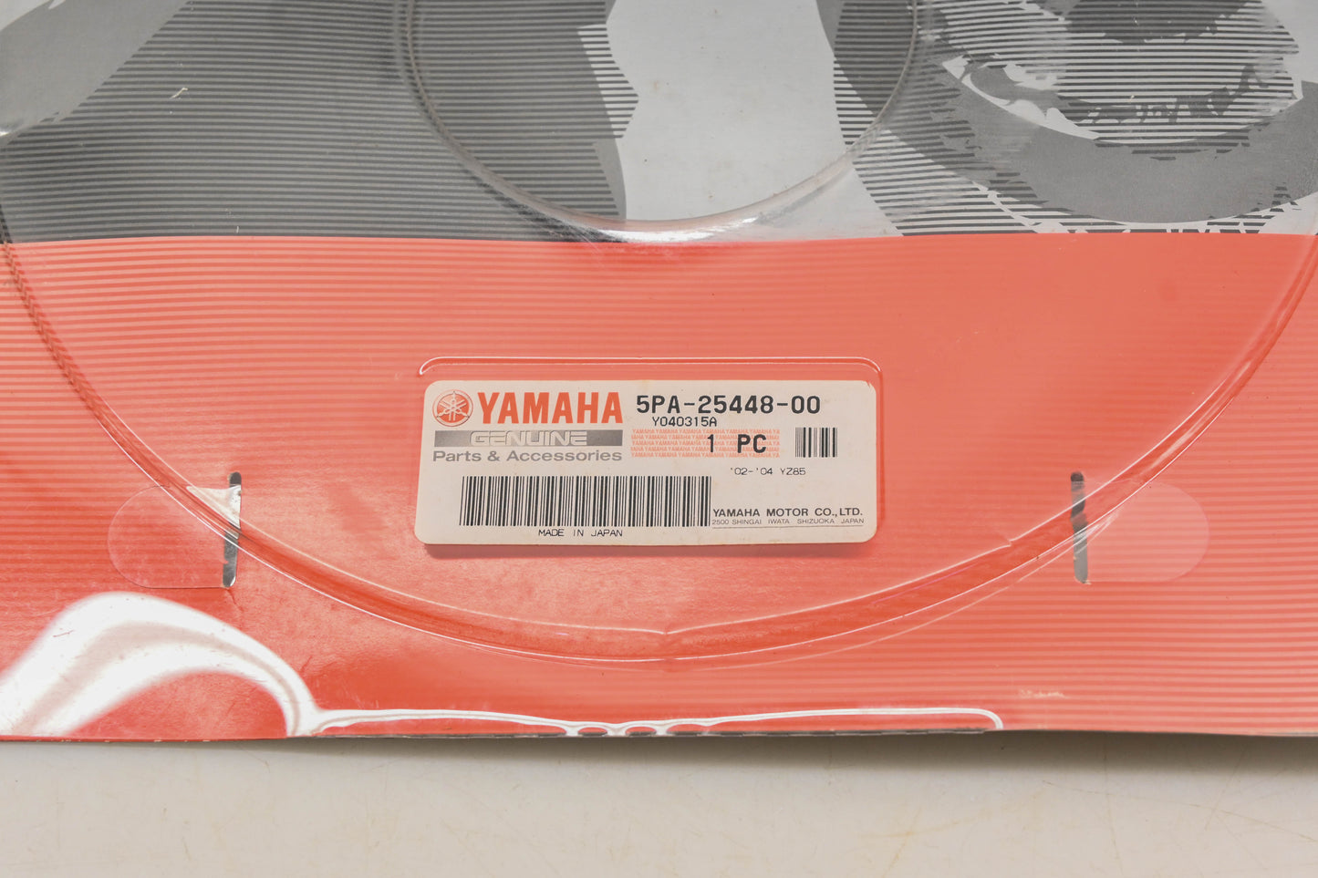 New OEM Yamaha 5PA-25448-00-00 Rear Drive Sprocket NOS