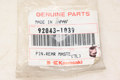 New OEM Kawasaki 92043-1039 Rear Brake Clevis Pin NOS