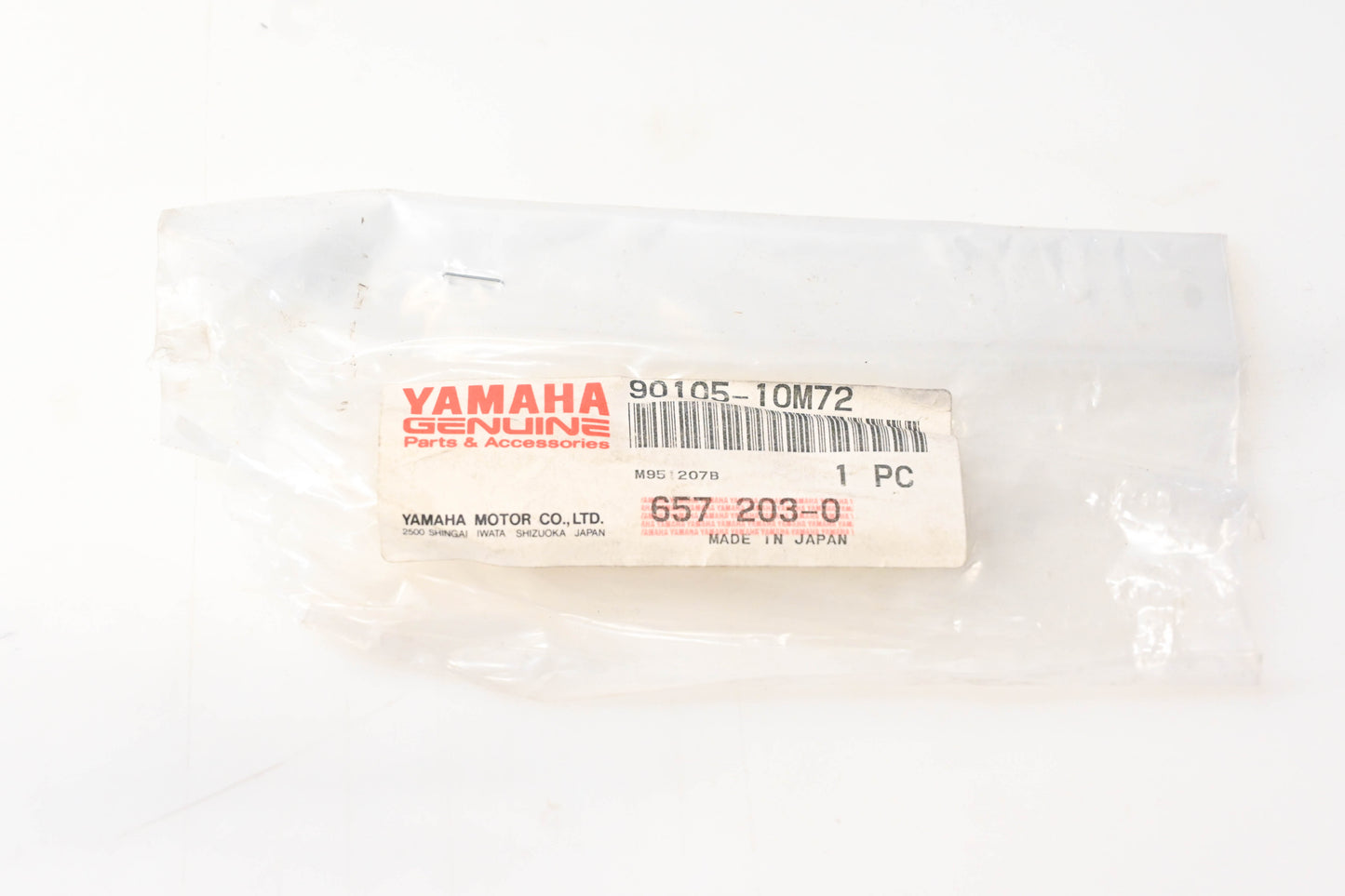 New OEM Yamaha 90105-10M72-00 Washer Bolt NOS