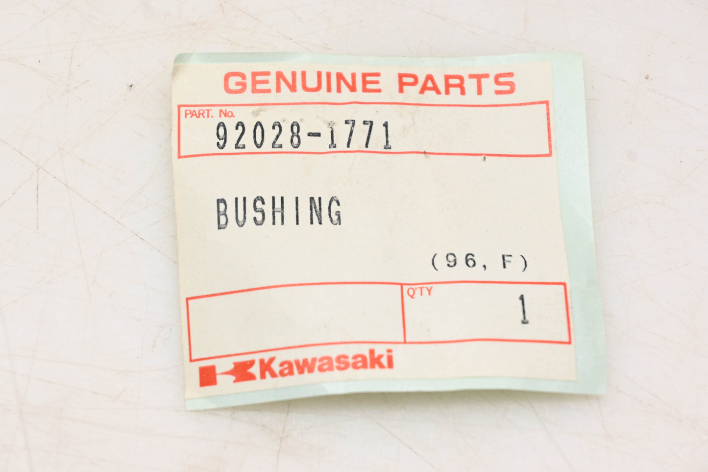 New OEM Kawasaki 92028-1771 Crankshaft Bushing NOS
