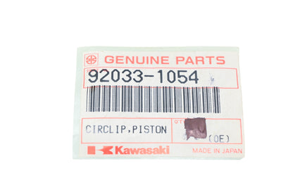 New OEM Kawasaki 92033-1054 Piston Pin Clips Qty 2 NOS