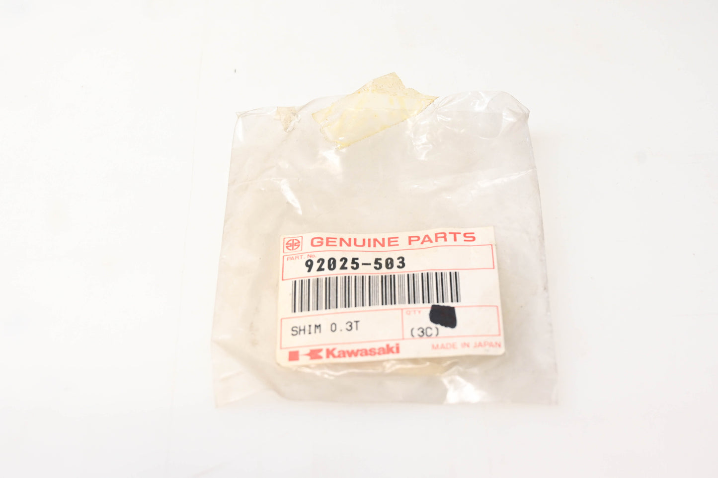 New OEM Kawasaki 92025-503 Shim NOS