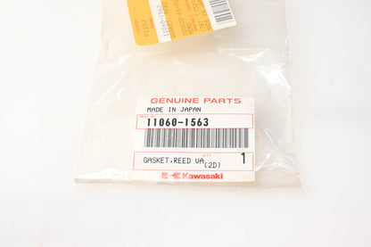New OEM Kawasaki 11060-1563 Reed Valve Intake Gasket NOS