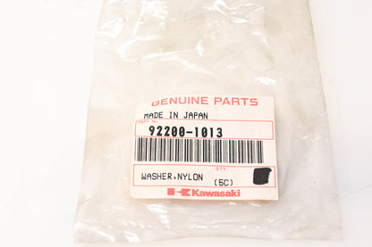 New OEM Kawasaki 92200-1013 Nylon Washer NOS