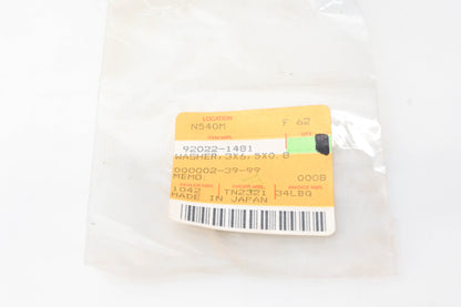 New OEM Kawasaki 92022-1481 Washer NOS