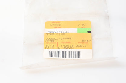 New OEM Kawasaki 92004-1121 Stud NOS