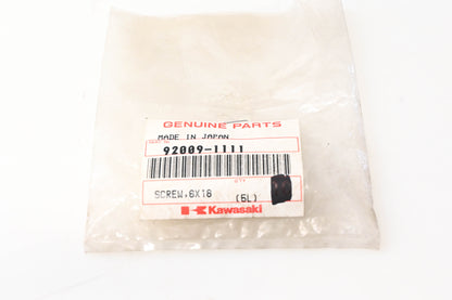 New OEM Kawasaki 92009-1111 Screw NOS