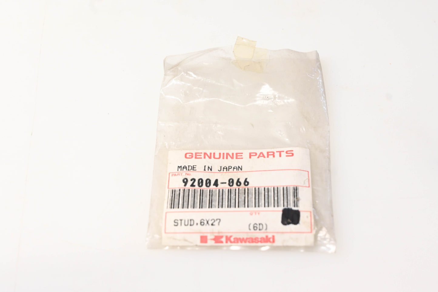 New OEM Kawasaki 92004-066 Stud NOS