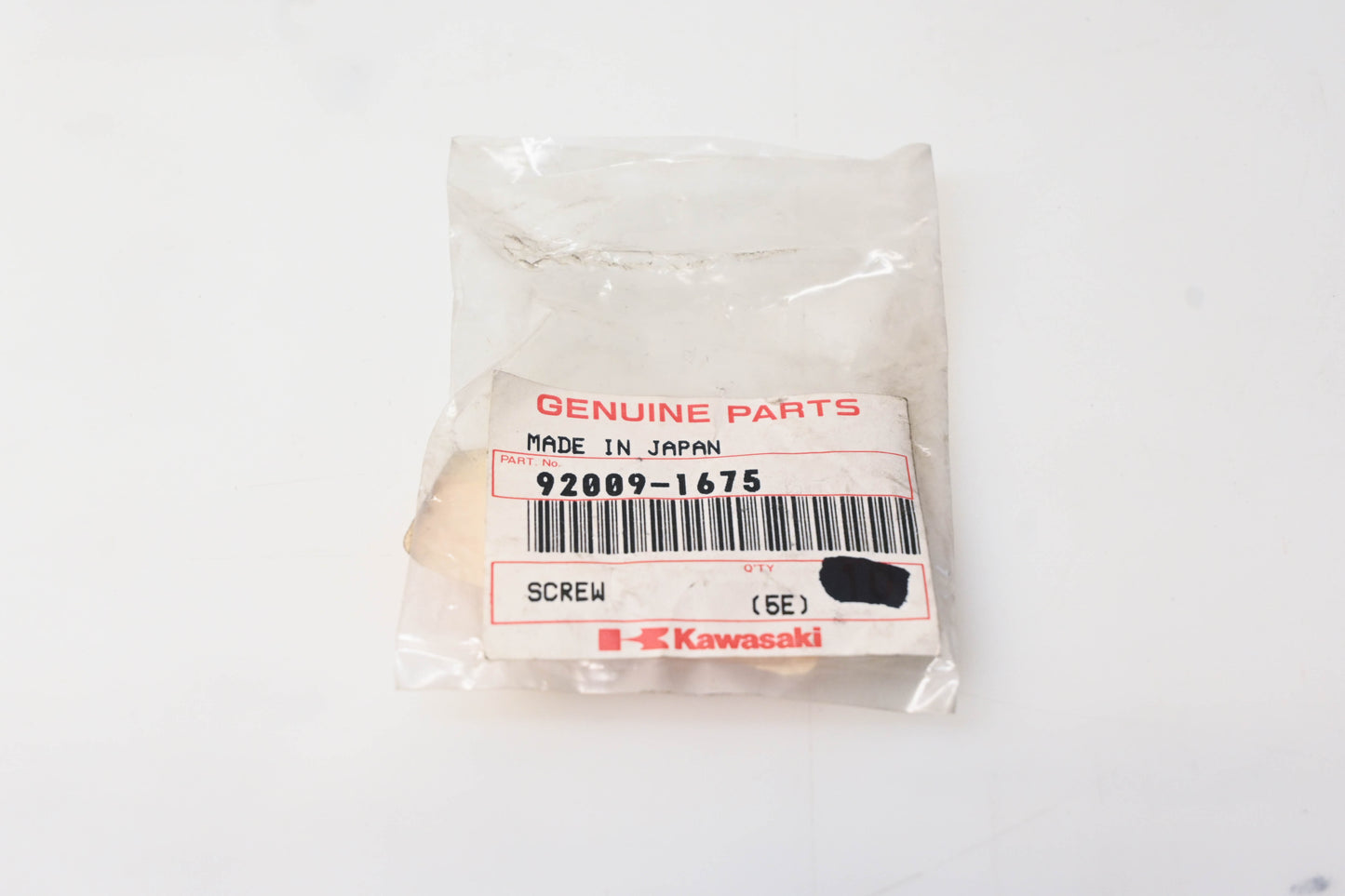 New OEM Kawasaki 92009-1675 Screw NOS