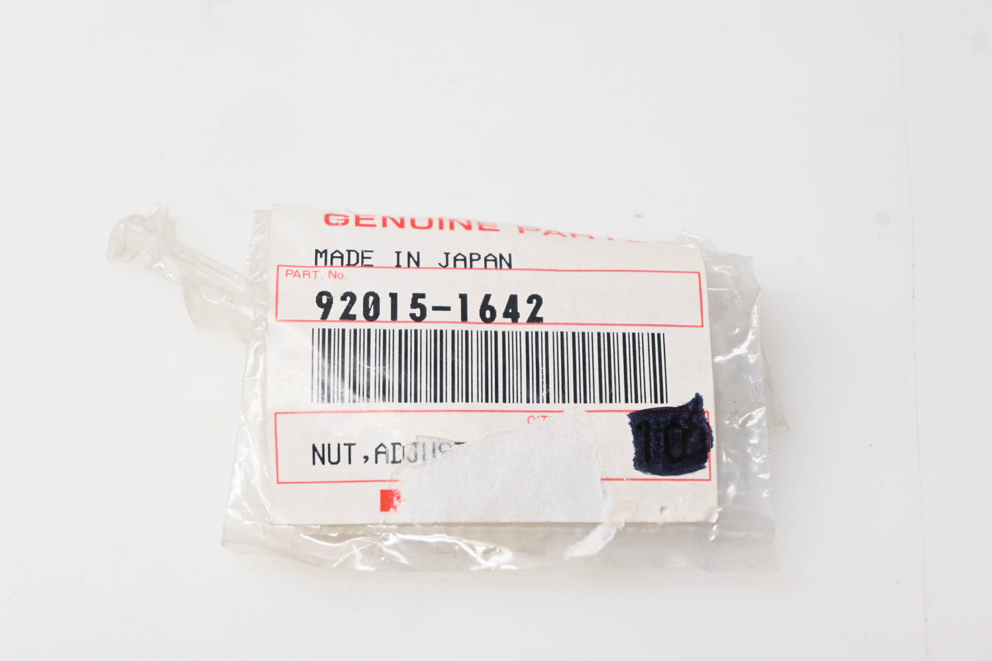 New OEM Kawasaki 92015-1642 Adjuster Nut NOS