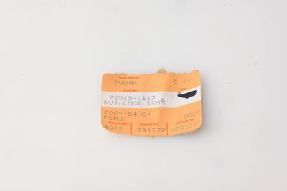 New OEM Kawasaki 92015-1617 12mm Locking Nut NOS