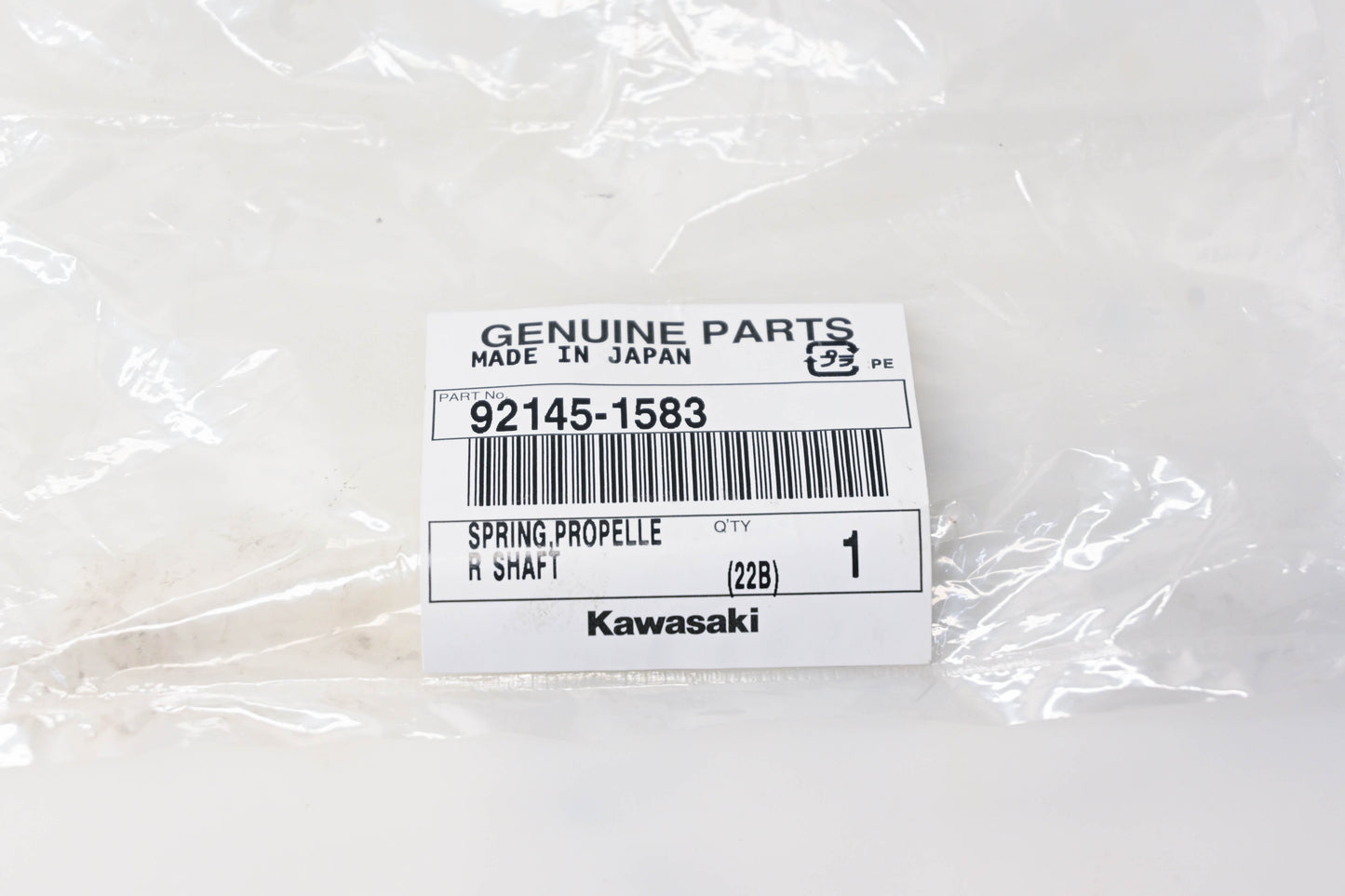 New OEM Kawasaki 92145-1583 Spring NOS