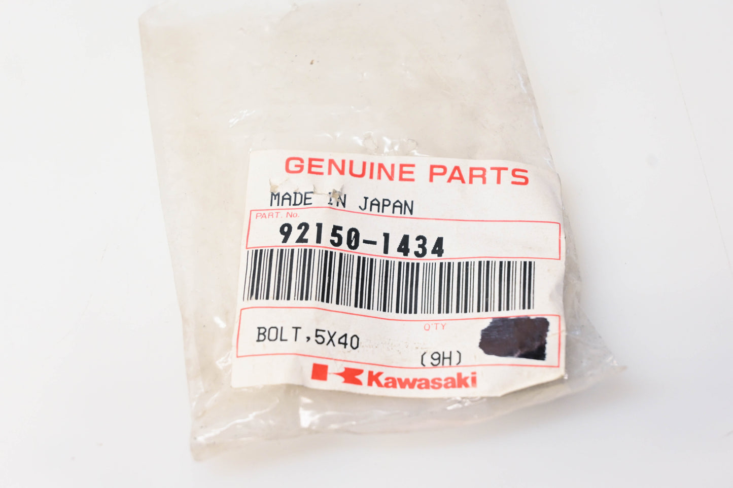 New OEM Kawasaki 92150-1434 Bolt NOS