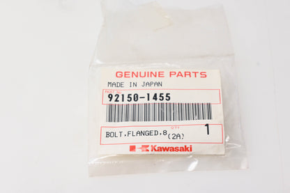 New OEM Kawasaki 92150-1455 Flange Bolt NOS