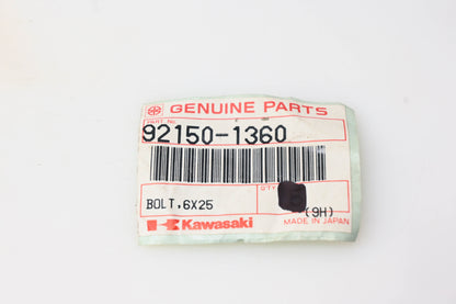 New OEM Kawasaki 92150-1360 Bolt NOS