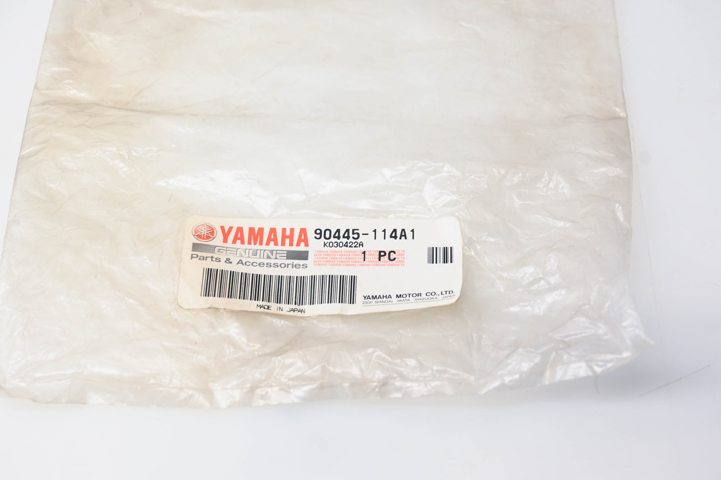 New OEM Yamaha 90445-114A1-00 Fuel Hose NOS