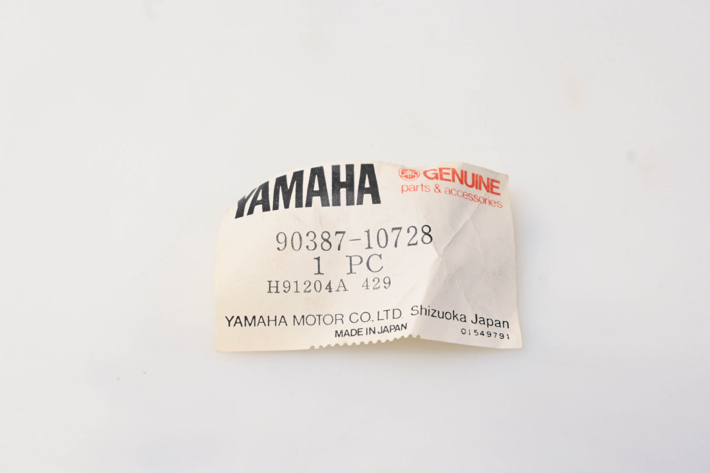 New OEM Yamaha 90387-10728-00 Collar NOS