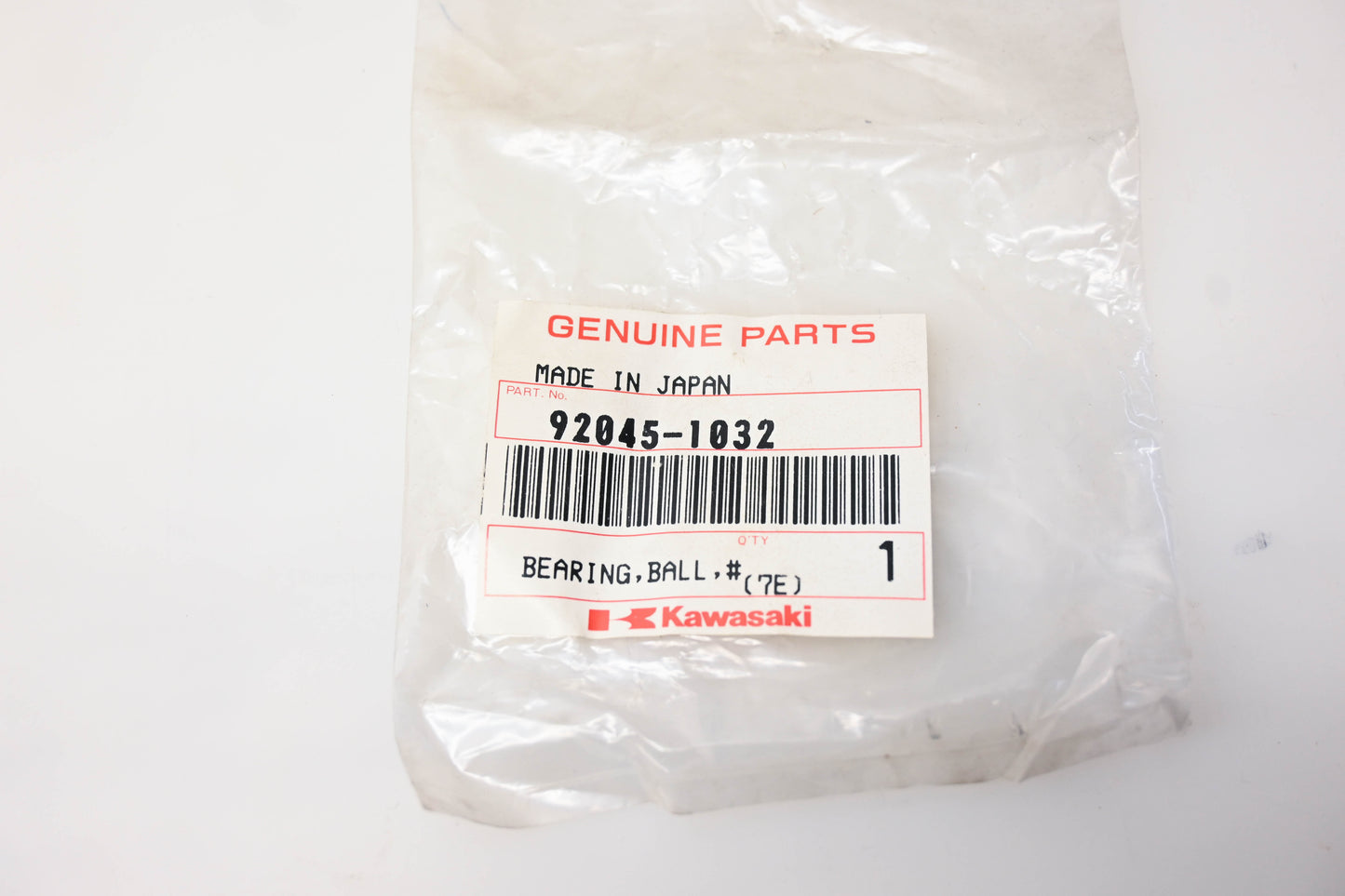 New OEM Kawasaki 92045-1032 Ball Bearing NOS