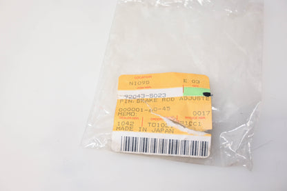 New OEM Kawasaki 92043-S023 Brake Rod Adjustment Pin NOS