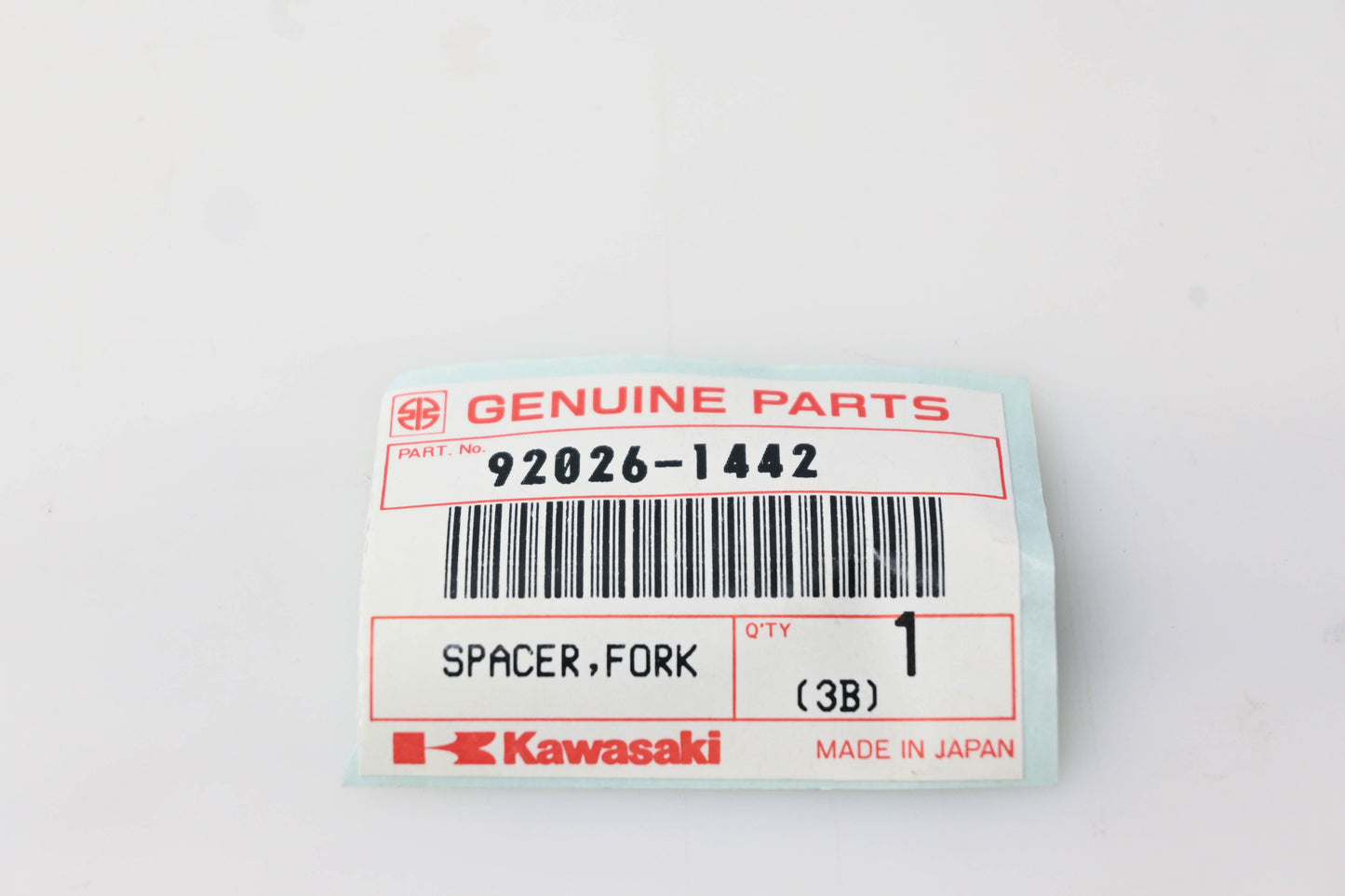 New OEM Kawasaki 92026-1442 Fork Spacer NOS