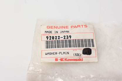 New OEM Kawasaki 92022-239 Plain Washer NOS